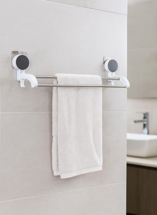 Copelle Stainless Steel Wall Mounted Self Adhesive Magic Sticker Towel Napkin Holder Bar for Bathroom and Kitchen - Image 1